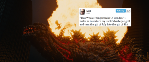 Shin Godzilla + Dril tweets, Vol. 2(Vol. 1 here)