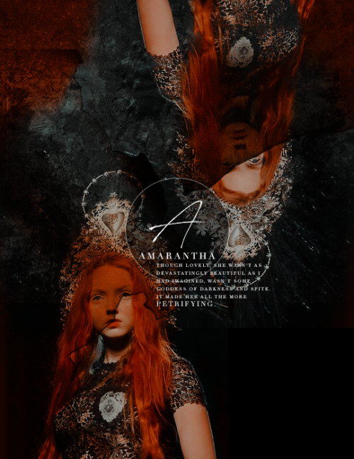 moonchosens: @acotarnet event 13: antagonists → amarantha, the never-fading flower