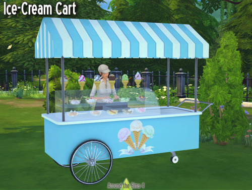 Around the Sims 4 | Ice-Cream Stand
Inspired by @treelifecreations​ awesome buyable ice-creams, I’ve remade my ice-cream stand (it’s a bit different from Sims 3 one, as this one needed shelves to put buyable ice-creams, so it’s also a bit...