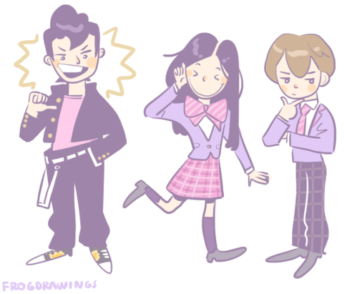 frogdrawings:watching kamen rider fourze with my friends!!!!