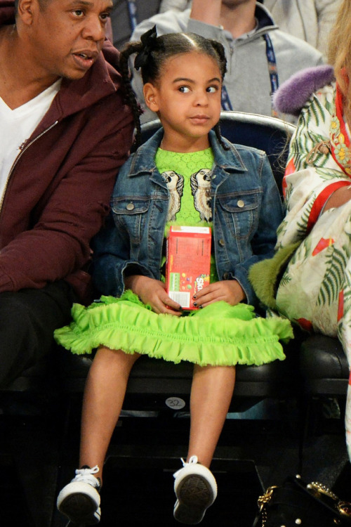 Porn photo beyhive4ever:  Blue Ivy at the NBA All-Star