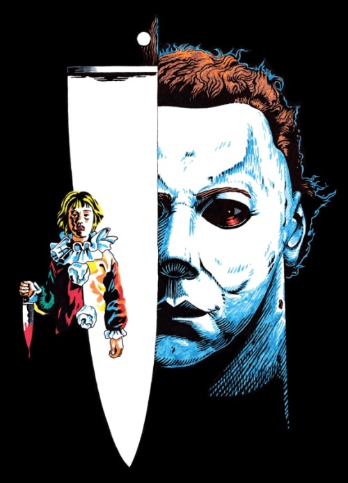 pixelated-nightmares:  Michael Myers by SergiyKrykun