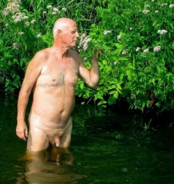 Lovely Naked Grandpa