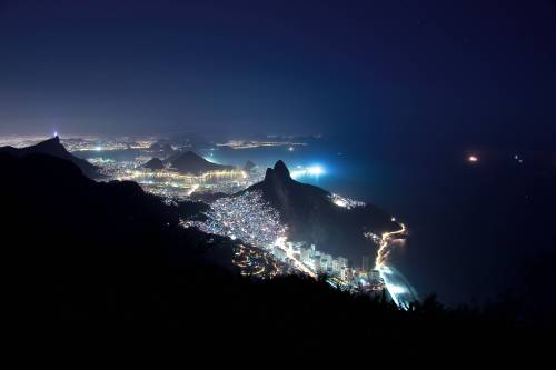 Alexis Pazoumian (French-Armenian, b. Paris, France) - Rocinha, The biggest favela in Rio de Janeiro