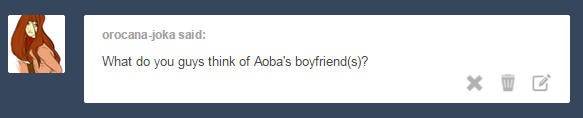 askslyandshirobae:  Shiroba: Oops! Just kidding~ It’s not like we’re going to