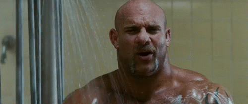 Porn photo Goldberg’s shower scene in the longest