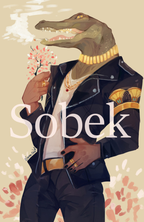 shippingallthelegos:crimson-chains:Egyptian gods in modern day attire :D5 dollar patrons have access