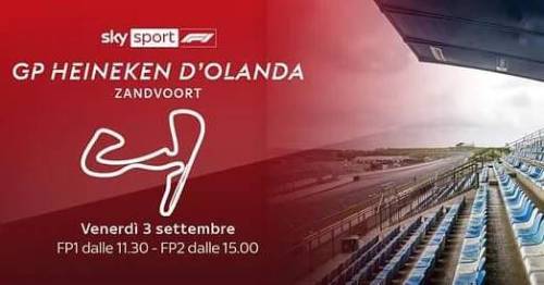 #F1 #zandvoort ritorna, dopo il 1985, prime libere del #dutchgp🇳🇱 ma comunque PER DIRE, ESSENZIALMENTE CHE GLI SPALTI SON PIENI, SPETTATORI A IOSA E NIENTE PIÙ MASCHERINE … “Caro” #MarioDraghi ce ne dovrai di spiegazioni… Anzi, non spiegarci un...