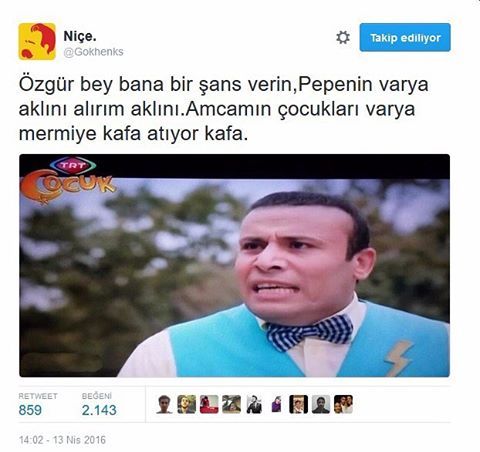 Özgür bey bana bir şans...