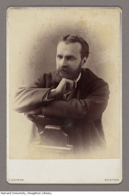 Portrait of William James, J. Notman Studio, Boston, 1880.2002M-44Houghton Library, Harvard Universi