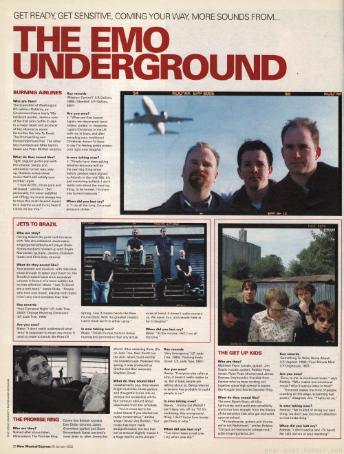 NME - 26 January 2002