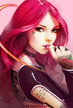 finest-cg-art:  Pink Pop by SourAcid 