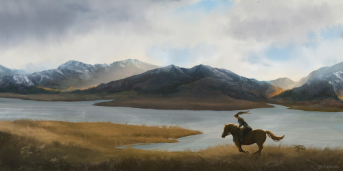 "What He Yearns For In His Dreams Are The Mountains Of Libei. And Yet, He Now Has To Remain In Qudu And