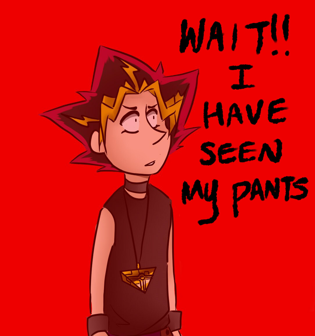 neal-illustrator:  He just wanted his pants back. (a parody of the hilarious book