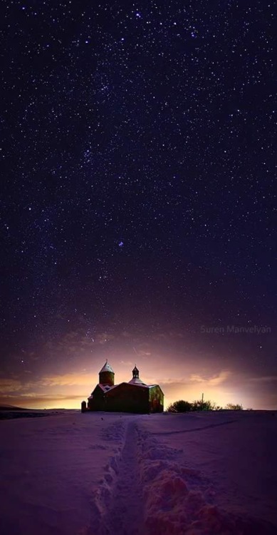 A 13th century architectural marvel, Saghmosavank Monastery.Photo credit: Suren ManvelyanThe monaste