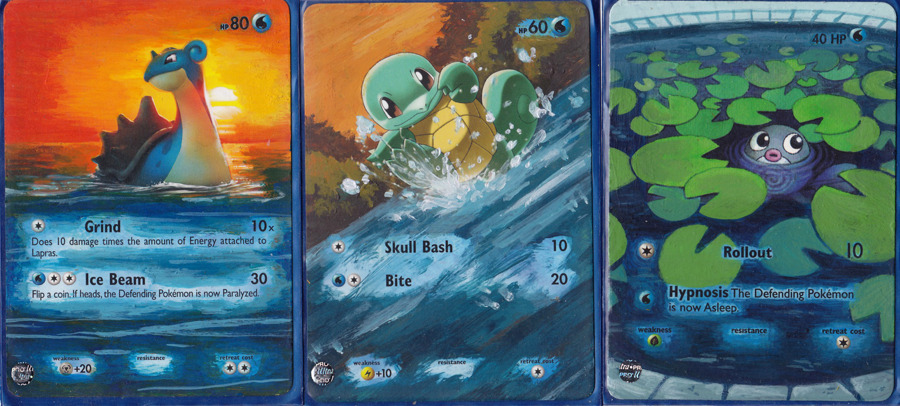 kerriaitken:  I’ve seen a few people doing these and with all the Pokemon cards