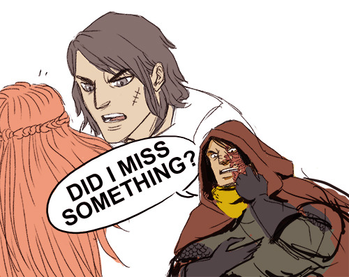 corseque:Sandor’s reaction to Sansa’s fanon memory version of Sandor
