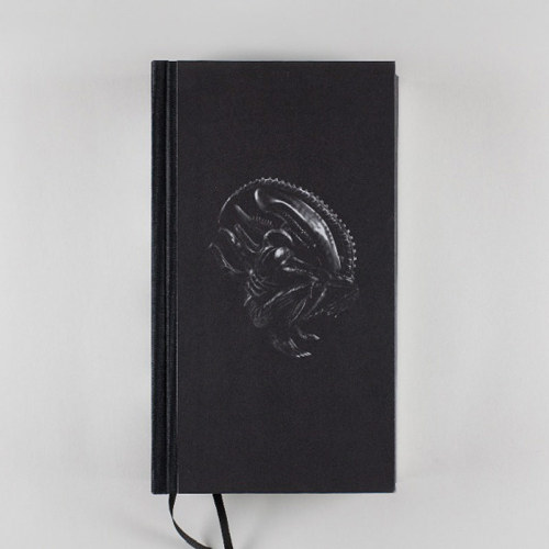 weirdletter:  Alien Diaries / Alien Tagebücher, by Hans Ruedi Giger, Edition Patrick Frey, 2013 (hardcover, 660 pages, 48 b/w images, 59 color images, 23.5×13 cm). Info: editionpatrickfrey.com. “HR Giger worked in the Shepperton Studios near