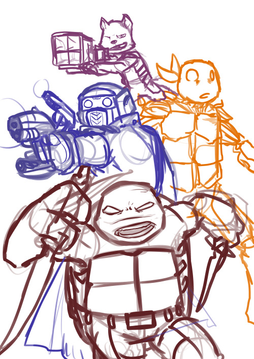 theagentmcguffin: Also remember that last Turtle/GotG crossover pic I’m trying to work on? Her