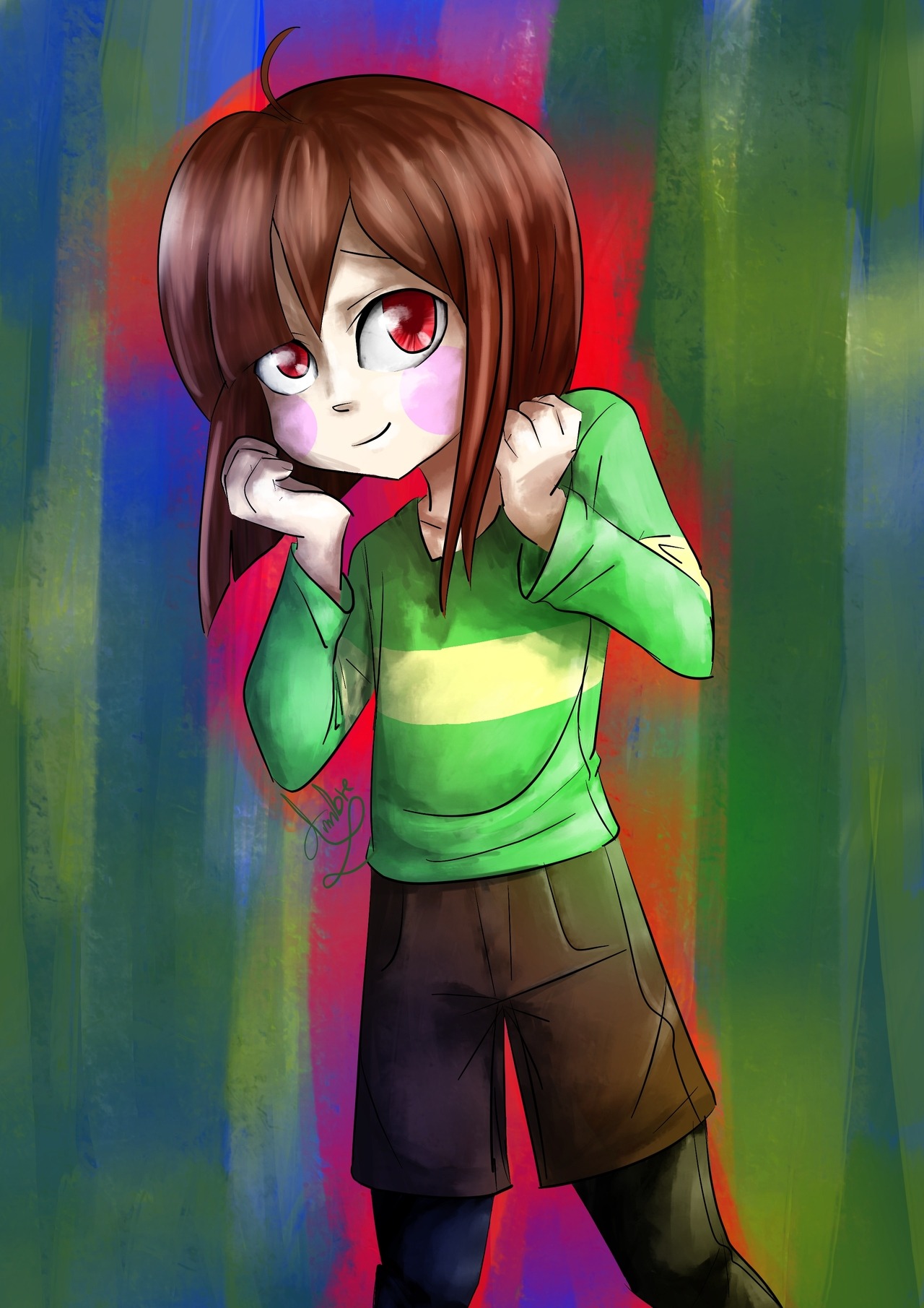 Yay An Other Undertale Fanart Blog Cute Chara