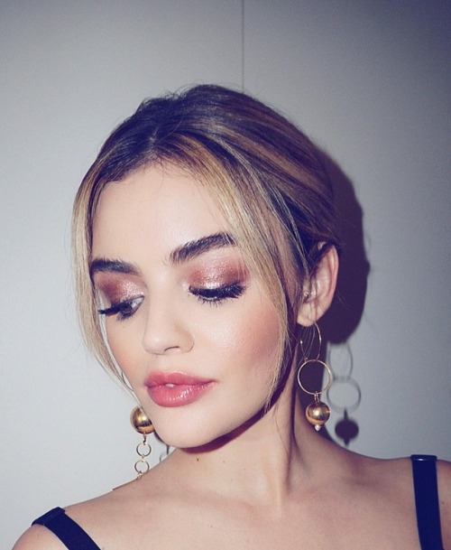 lucyhale neck freckles