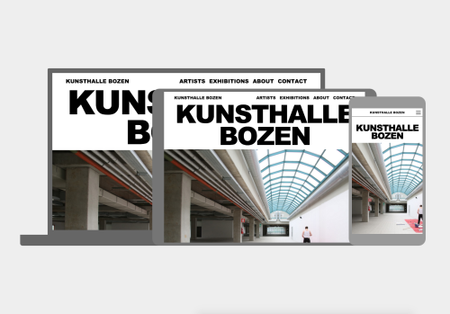 check out Kunsthalle Bozen! www.kunsthallebozen.comDesign: Studio Mut(screenshot: thanks @andren!)