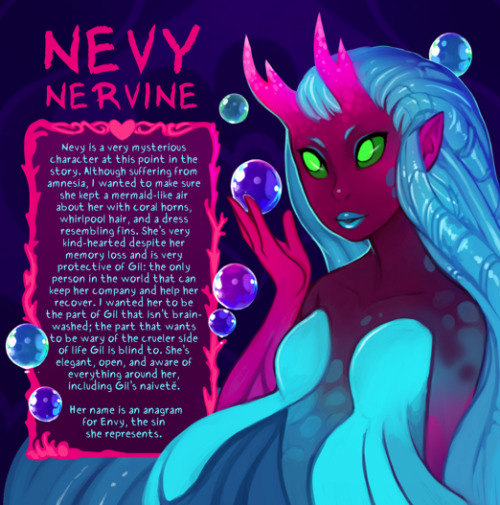 avas-poltergeist:Character Pages: Nevy NervineAva Ire/Odin Arrow / Maggie Lacivi / Gil Marverde / Wr