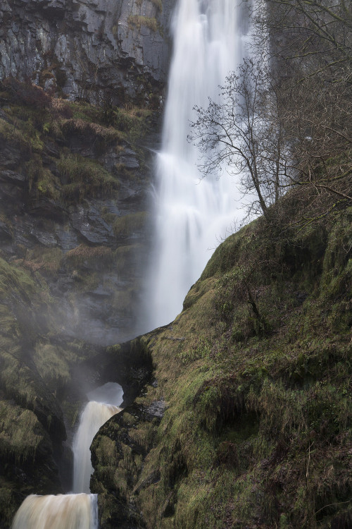 Pistyll Rhaeadr, Berwyn Mountains near Llanrhaeadr-ym-Mochnant, Powys, UK by Ministry