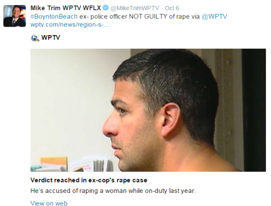 Cop Accused Of Raping a Girl At the Gunpoint Was Justified