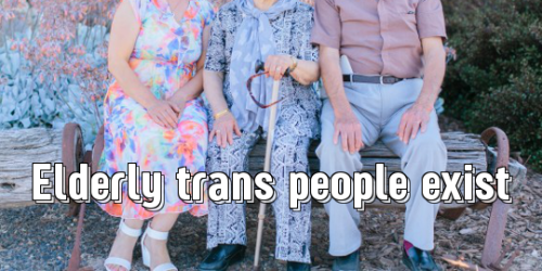 realtransfacts: Transness doesn’t disappear with age (img source)  Facts