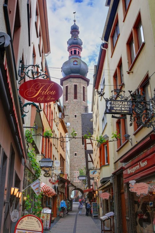 Bernstrasse in Cochem, Rhineland-Palatinate / Germany (kurt Oblak).