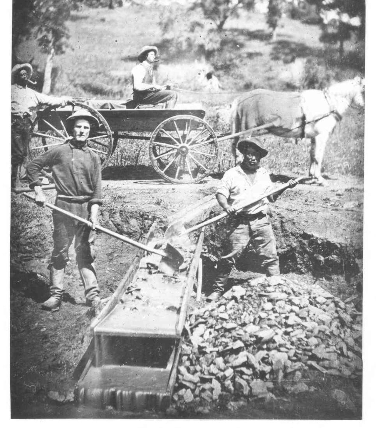 wakeupslaves:  “Negro Bar was a mining camp, but it was not the lively mining town
