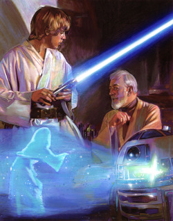 thedistressingdamsel:  A New Hope by Tommy Lee Edwards 