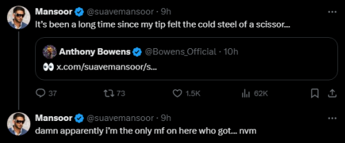 Some Of My Favorite Twitter MxM Moments So Far.