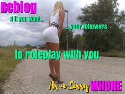 sissybottomx:  books-stories-adult:  Let’s have some fun    I do 