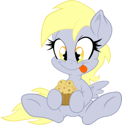 paperderp:  Muffin! by Serenawyr  Hnnng <3