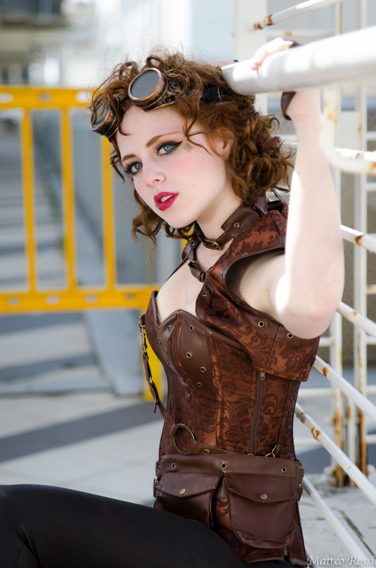 steampunktendencies:    Romics aprile 2015 - Photo (1) by Marco Fiorilli &amp;