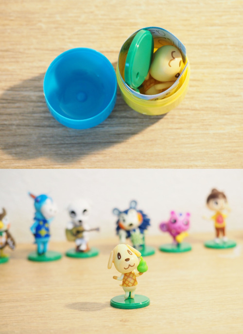 When I saw that Japan was selling these Animal Crossing chocolate eggs I had to get my hands on them