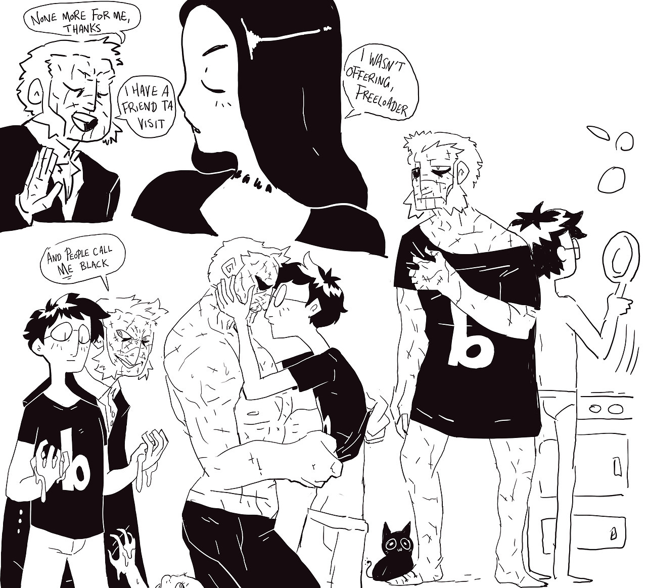 boobyloob: Fan art for @blogshirtboy (but also for me UvU). This is my fan-canon