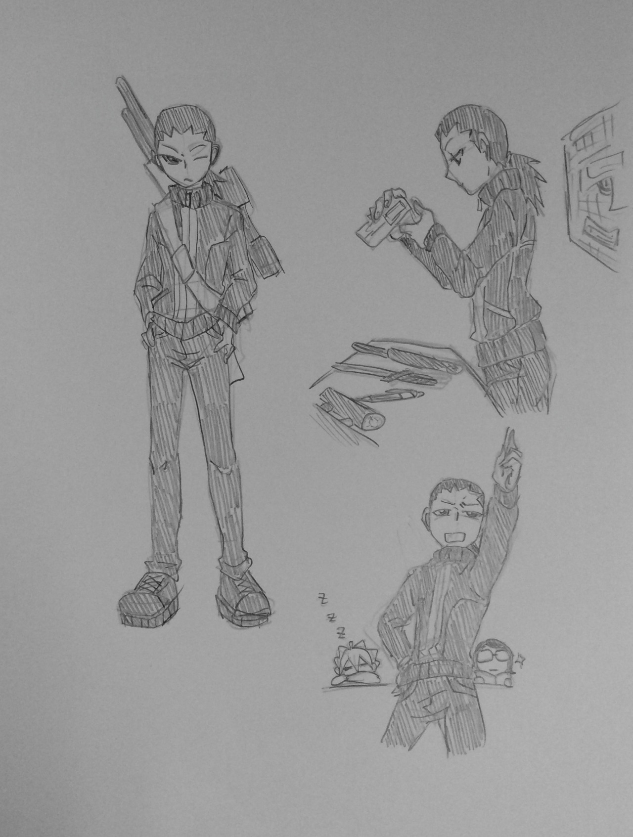 synthiachen1995:  Request: New Generation in formal suit?Me: …Secret Agent? (Wink)