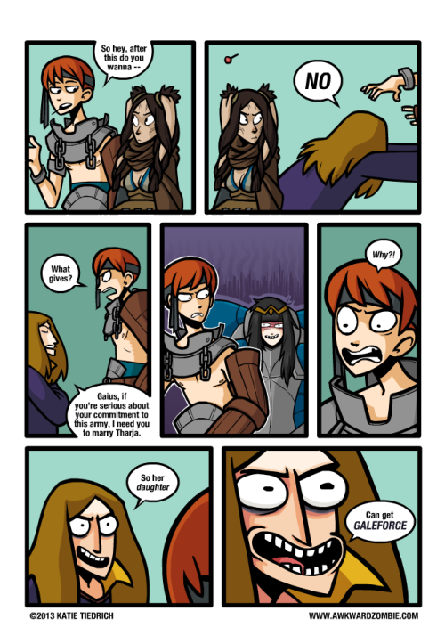 rainbowcolouredafternoon:  Source: http://awkwardzombie.com/