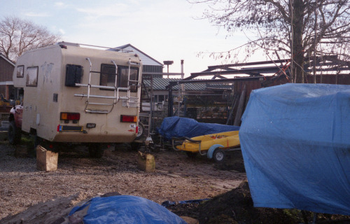 Ameide, Netherlands | January 2021 | Contax TVS on Polaroid 200