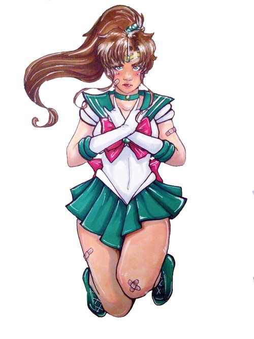 caylachicovsky: To celebrate the upcoming re-release of Sailor Moon, here’s an old drawing of 