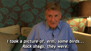 ingravinoveritas:596% done with Michael Palin right now…