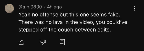 This Is The Original Comment I Left On Greens 24 Hour Couch Video.