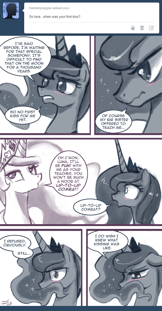 askprincessmolestia:  Ask Princess Molestia #344  Daww~ :3