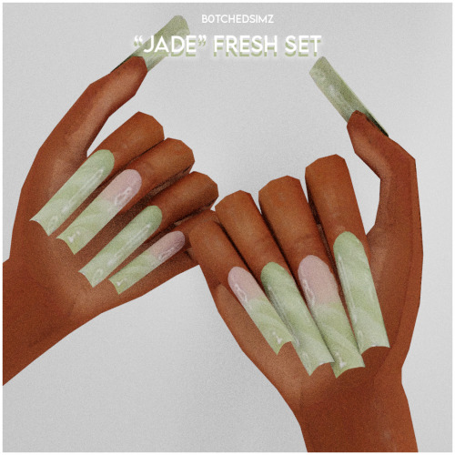 “JADE” Fresh Set out now!!SHOP HERE️TOU100% my mesh100% my textureALL LODs DONEDON’T STEALDON&