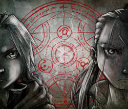 thebestfmaposts:  Elric and Hohenheim. by