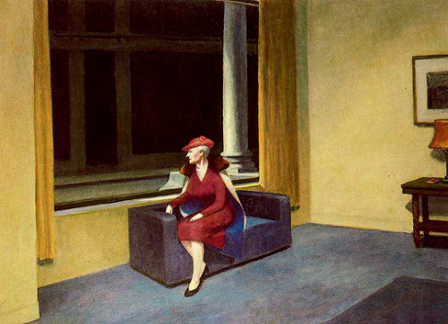 lesbianheistmovie:Rear Window (1954) + Edward Hopper