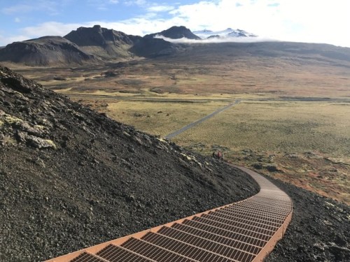 Saxhóll Crater Stairway, Snæfellsjökull National Park, Landslag, 2016Find why this small project is 